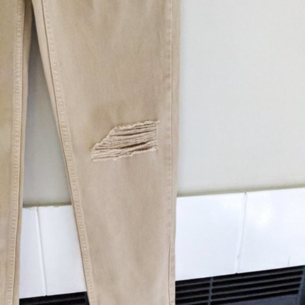 New Free People Dakota Tan Straight Leg Jean - Picture 4 of 8
